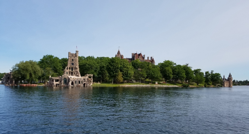 Boldt Castle from the water